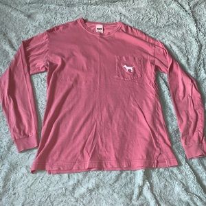 PINK by Victoria’s Secret mauve long sleeve top XS
